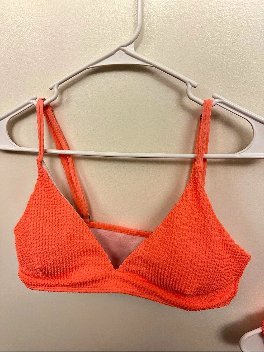 Bikini Set in Orange Size Large Like New